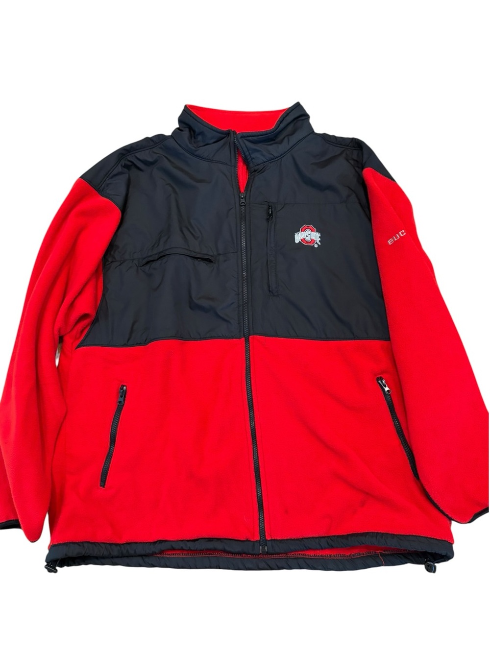 Proplayer Ohio State Full Zip Medium Weight Fleece Jacket.  Size 2XL